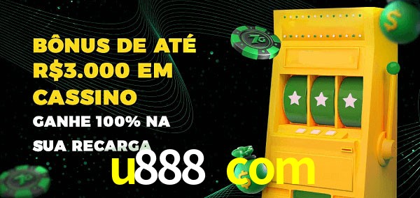 u888 com melhor bônus de depósito